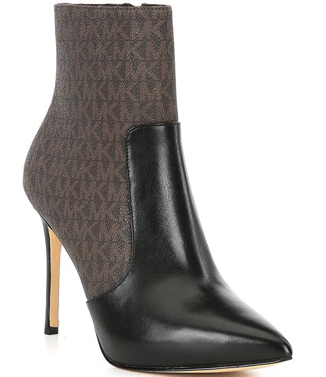 michael kors rue boots|MICHAEL Michael Kors Rue Leather Stiletto Booties.